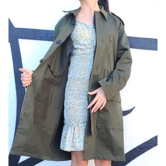 Zadig & Voltaire Kiddy Mili Etoiles Parka WJCP2901F – Chic Utility Meets Effortl - Picture 1 of 13